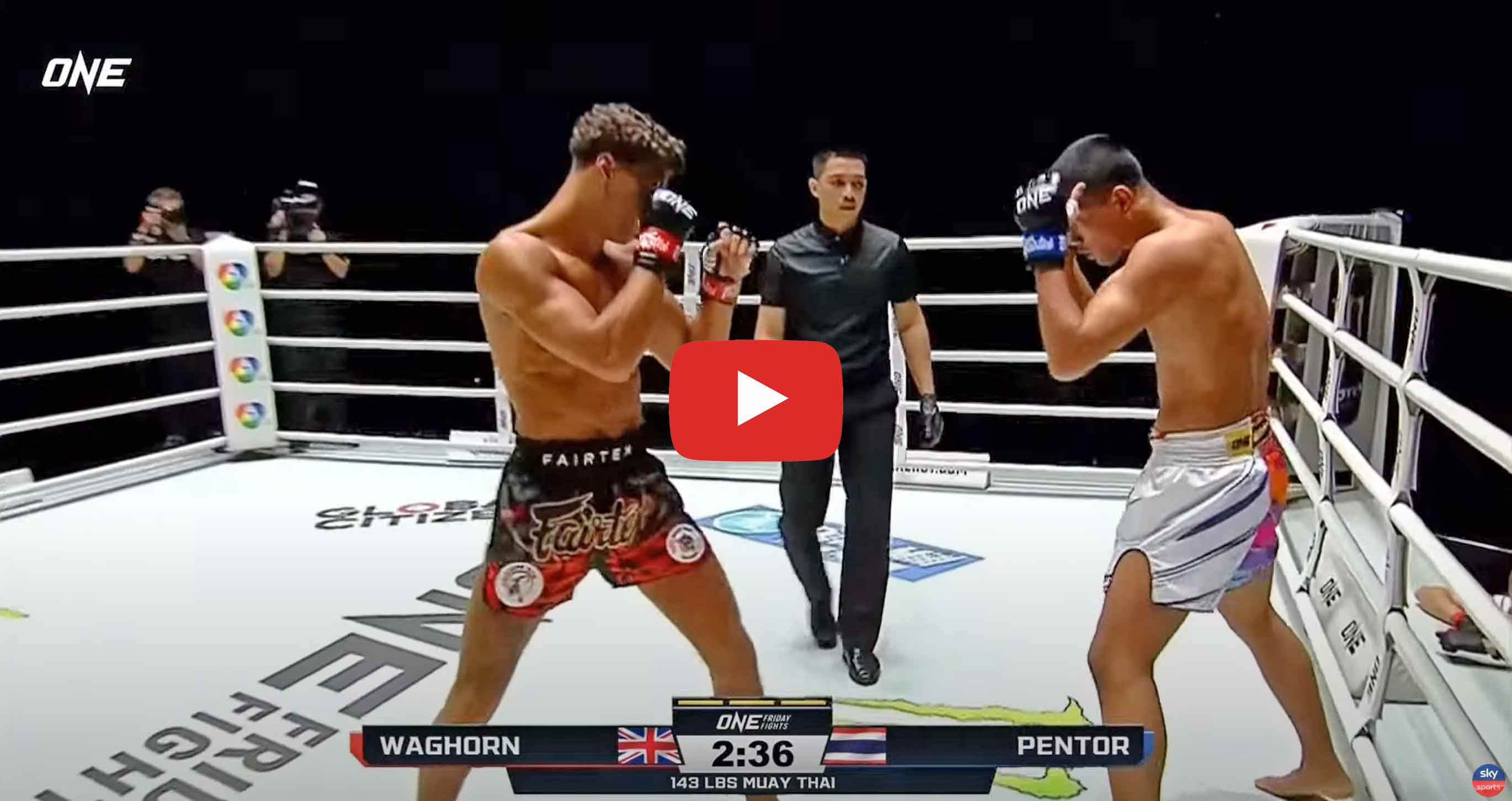 Otis Waghorn ONE Championship Pentor